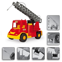 Игрушка Машинка Wader Пожарная Большая с помпой  44 см  39218