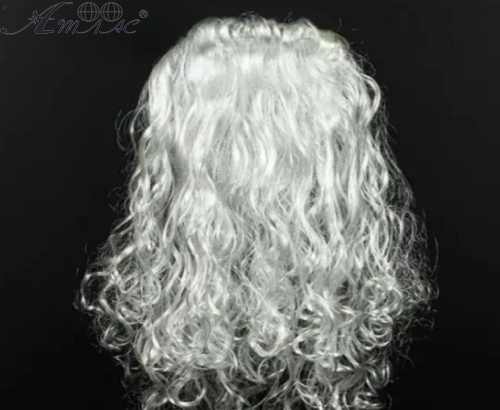 Перука Діда Мороза новорічний 40 см  09657