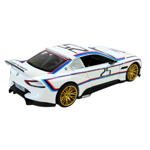Модель Автопром BMW 3.0 CSL Hommage металл 1:24 инерционная 20см  68257A фото 2