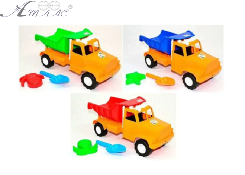 Іграшка Машинка Мусон з лопаткою та пасочкою пластик Оріон  061 фото 2
