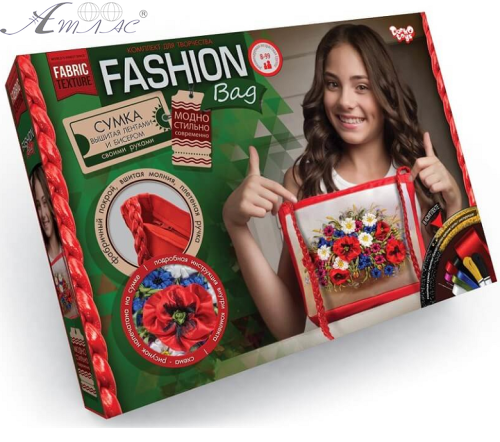 Набор для творчества Вышивка сумки нитью мулине  Fashion Bag  FBG-01-02, 05094