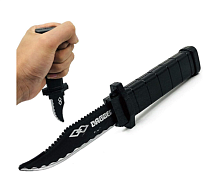 Игрушка Нож выдвижной с пластиковым лезвием 20,5 см 06465