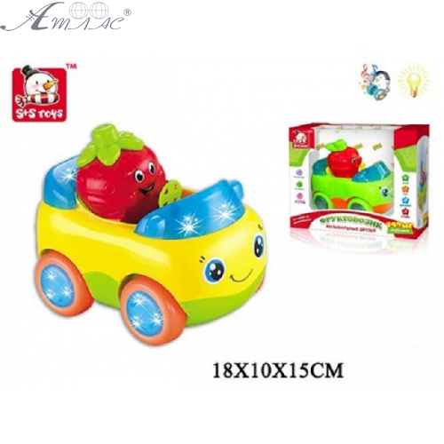 Іграшка Машина фруктовоз 18х10х15 см S+S  EC80210R