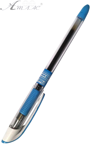 Ручка шариковая Flair Big Writer синяя, в дисплее, 07740