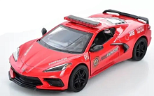 Машинка Kinsmart Chevrolet Corvette пожежена 2021 рік  KT5432WR