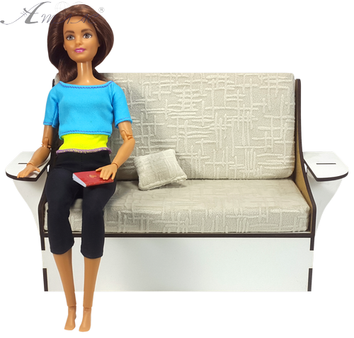 Мебель мягкая для кукол ростом 30 см - Диван Гейнсборо из МДФ AS-7810 фото 2 Мебель мягкая для кукол ростом 30 см - Диван Гейнсборо из МДФ AS-7810 фото 2