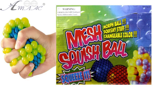 Іграшка Прикол Кулька Антистрес мізки 6см в чорній сітці 8911 фото 2 Іграшка Прикол Кулька Антистрес мізки 6см в чорній сітці 8911 фото 2