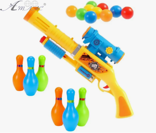 Игрушка Оружие Автомат бластер Jiayi Toys 55см в кор. 648-16 фото 2