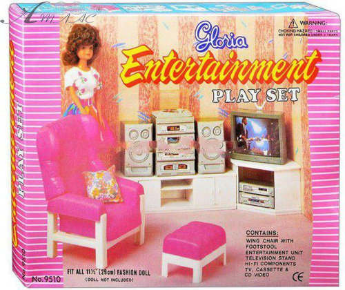 Іграшка Лялькові меблі набір Gloria Телевізор  9510 фото 2
