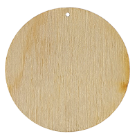 Фигурка фанерная - Кулон круглый простой 28 мм AS-4667, В-0128