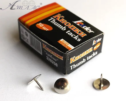 Кнопки Серебряные 50 шт 320250 Кнопки Серебряные 50 шт 320250