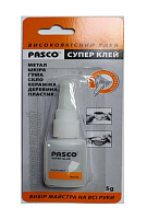 Клей Суперклей Pasco 5 гр качественный ! в блистере  C-001