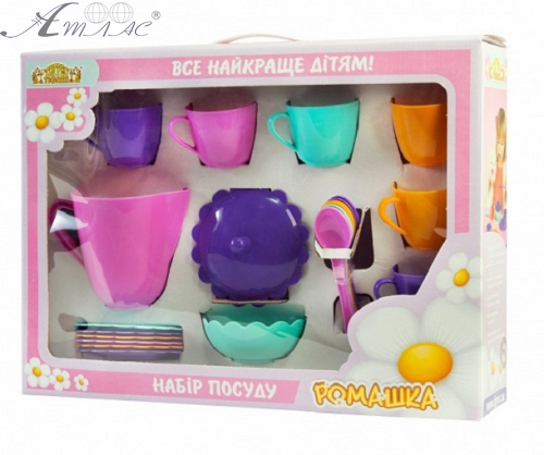 Игрушка Чайный набор на 6 персон из 21 предмета Тигрис 39132 фото 3 Игрушка Чайный набор на 6 персон из 21 предмета Тигрис 39132 фото 3