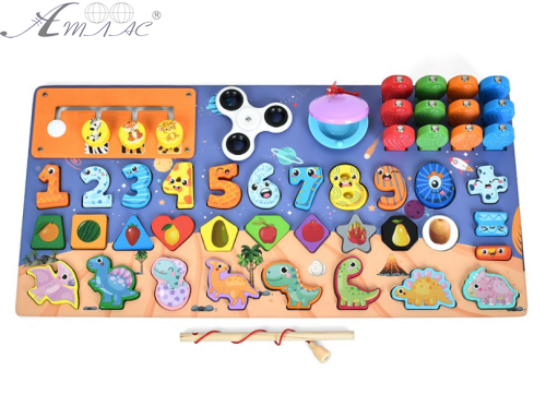 Іграшка Дерев'яна Ера Динозаврів - ігрова дошка  MD1376 фото 2