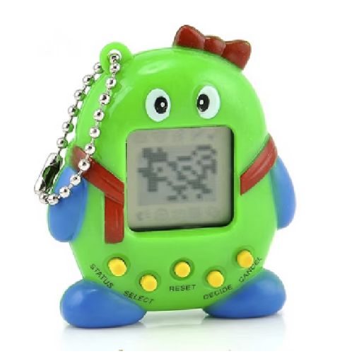 Электронная игра-брелок Тамагочи чудик  АА-5025, 5024