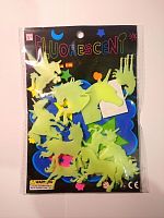 Іграшка Наклейки Світлячок Єдинороги світлонакопичувальні в пакеті  805