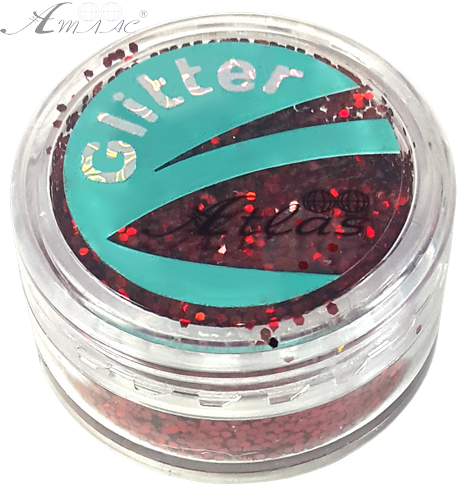 Блискітки (Гліттер) великі Голографічні Атлас 3 гр - Червоний AS-2462 Блискітки (Гліттер) великі Голографічні Атлас 3 гр - Червоний AS-2462