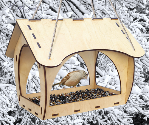 Годівничка № 9 Класична 27 х 21 х 20 см AS-4304 фото 2