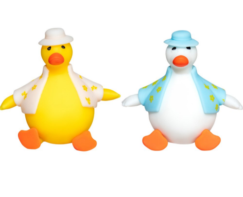 Игрушка Силиконовая антистресс Сквиш Гусь 9 см  1239 фото 2