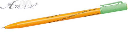 Ручка капиллярная Rystor № 18 Зеленый легкий 0,4 мм RC-04