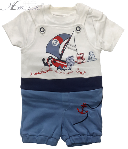 Пісочник двійка для хлопчика Bebecix р.62-74 11605