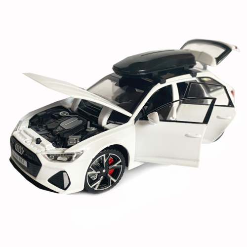 Машинка Автоэксперт Audi RS6 белая 20см двери свет звук 1870-07 фото 2 Машинка Автоэксперт Audi RS6 белая 20см двери свет звук 1870-07 фото 2