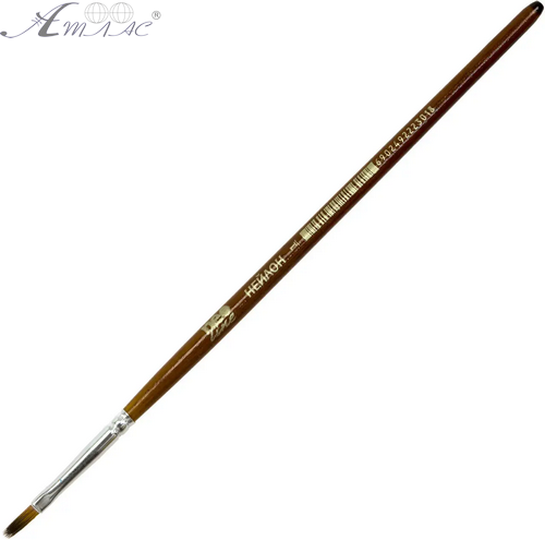 Кисть нейлон Плоская № 1 Neo  2301