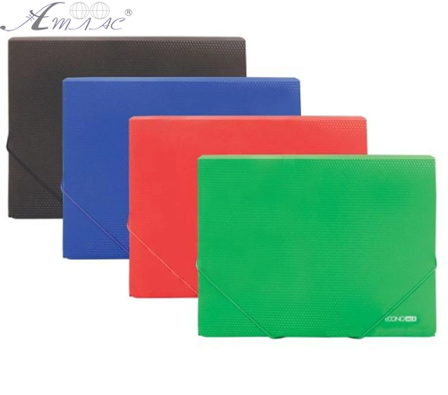 Папка на гумках В5 Economix кольорова Мікс  E31602