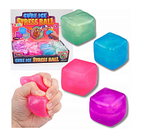 Игрушка антистресс Сквиш Ice Cube Ледяной Куб 5 см  08683