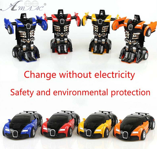 Игрушка Машинка Трансформер инерционная 7 видов 14 см  707-* фото 2