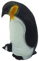 Игрушка силиконовая антистресс Пингвин папа 9 см  06723