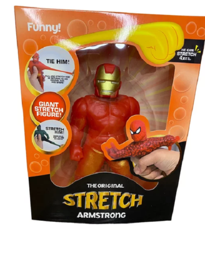 Игрушка Гуджитсу Stretch Железный человек 15 см Антистресс  07733
