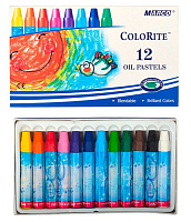 Пастель масляна Marco Colorite 12 кольорів 1100OP-12CB, 4800ОР-12СВ