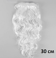 Борода Деда Мороза 30 см  02110