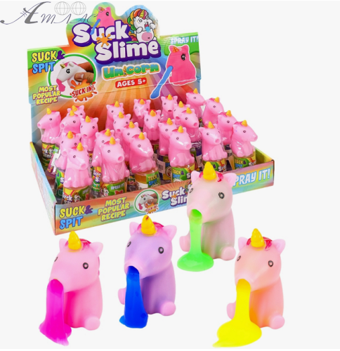 Игрушка Слайм Единорог 8,5 см в банке  ZN-7501 фото 3