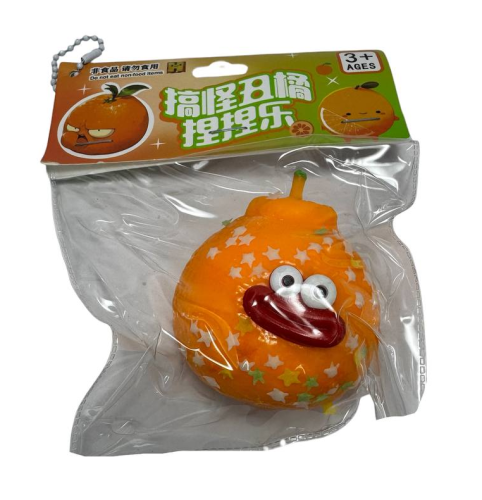 Игрушка антистресс Апельсин с лицом 05294 фото 2 Игрушка антистресс Апельсин с лицом 05294 фото 2