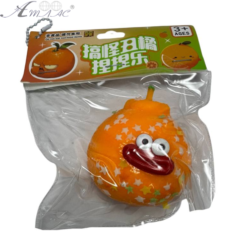 Іграшка антистрес Апельсин з обличчям  05294 фото 2
