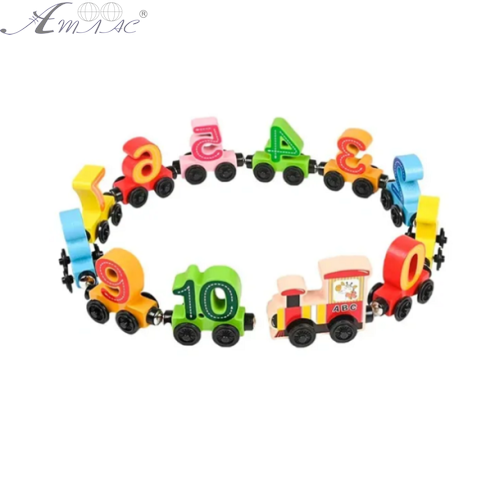 Іграшка Паровозик Математичний на магнітах  С61400 фото 2