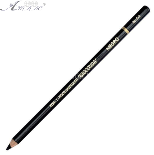 Олівець художній Koh-i-noor Gioconda вугілля в дереві Negro 8815/2