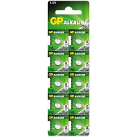 Батарейка таблетка 192 GP 3 LR41 Alkaline 1.5V 7,9х3,6мм 2019р!!!  07715