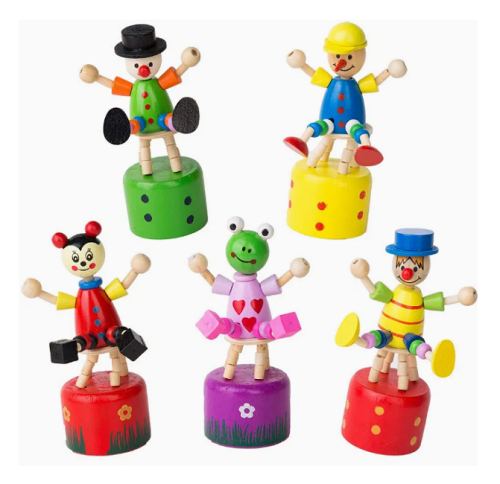 Игрушка Деревянная Кукла Танцующая 12 см 03905 Игрушка Деревянная Кукла Танцующая 12 см 03905