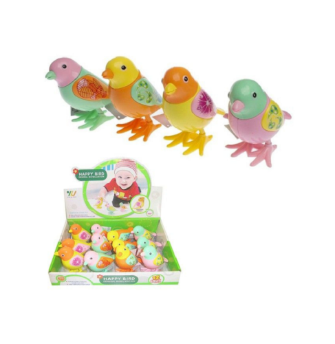 Игрушка Птичка заводная ходит 10,5 см 08623 Игрушка Птичка заводная ходит 10,5 см 08623