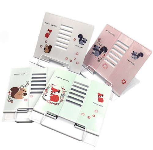 Подставка для книг металлическая Животные микс  555-5