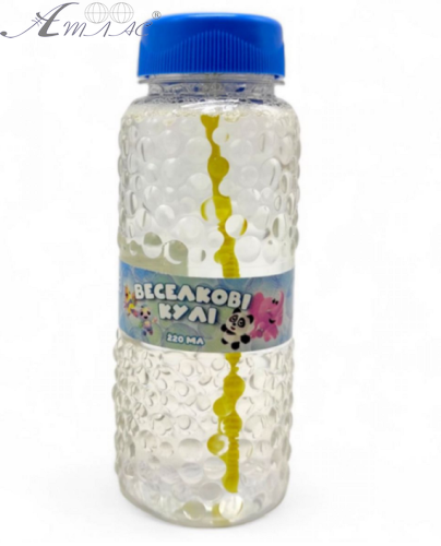 Іграшка Мильні Бульбашки 220мл в прозорій баночці 04886 Іграшка Мильні Бульбашки 220мл в прозорій баночці 04886