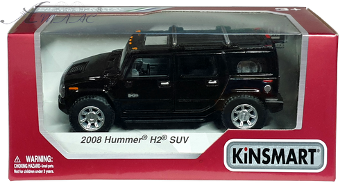 Машинка Kinsmart Hummer H2 SUV 2008 рік  KT5337W фото 2