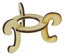 Сувенір "Великодня підставка кругла на ніжках" на 1 яйце 5.4 х 8 см AS-4211, В-0346