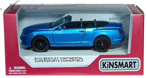 Машинка Kinsmart Bentley Contin. SC, кабріолет  KT5353W