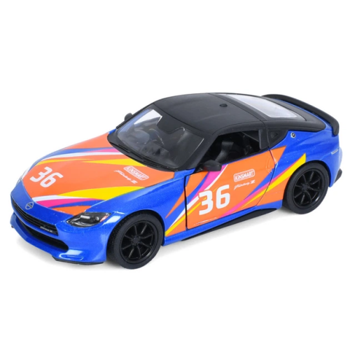 Машинка Kinsmart Nissan Fairlady Z 2023г CE Синяя  KT5443FW