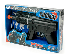 Игрушка Оружие Автомат со световыми и звуковыми эффектами  24 см  0014