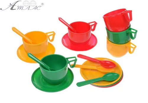 Іграшка Набір Посудки Юніка для чаювання 18 предметів  16856